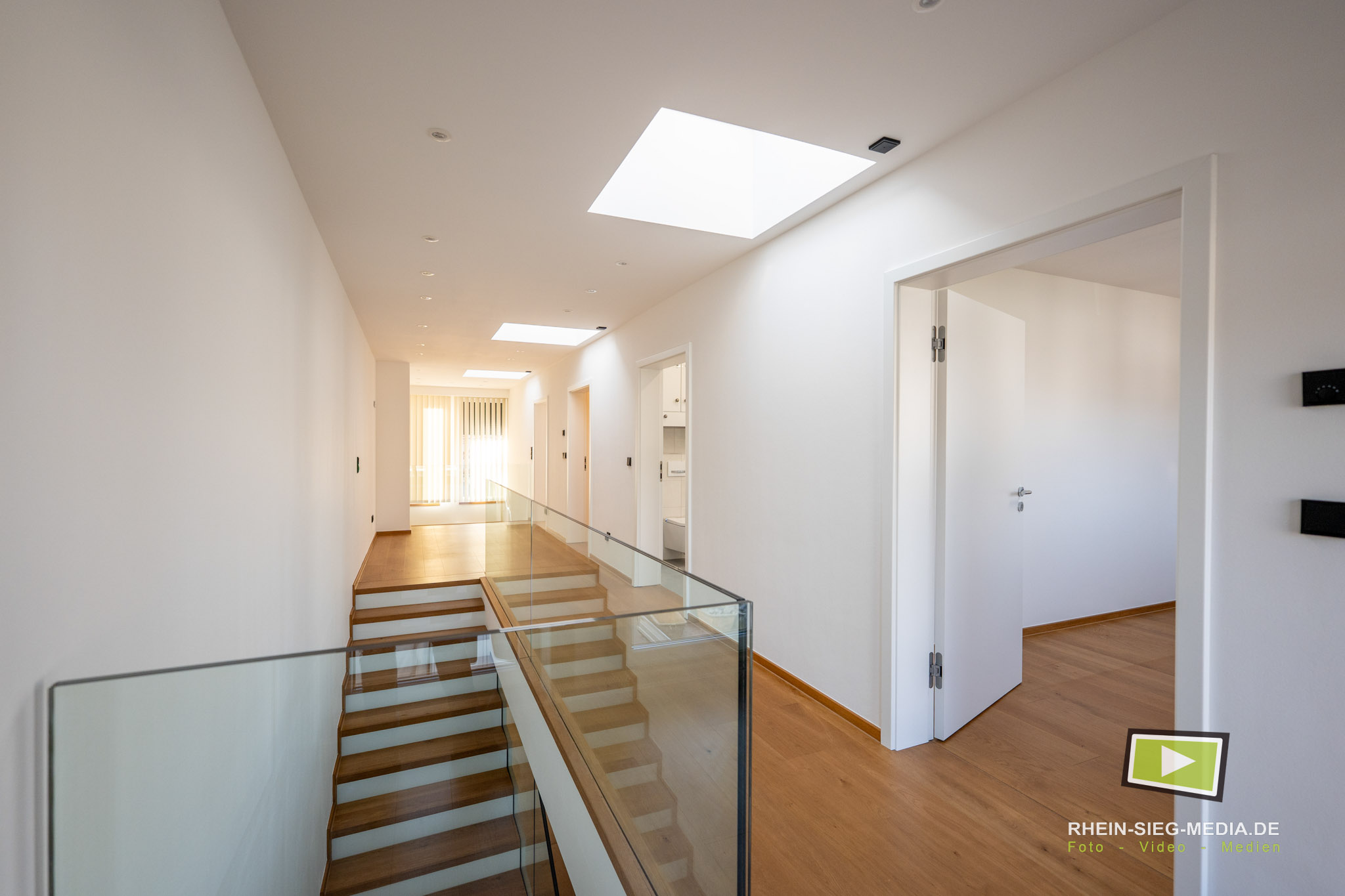 immobilienfotografie flur galerie wohnhaus