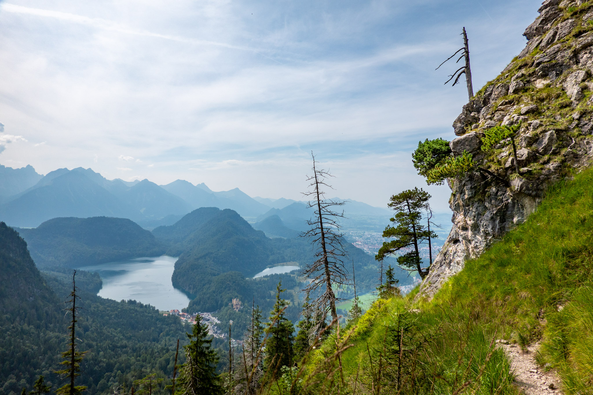 Landschaftsfotografie mit Bergpanorama